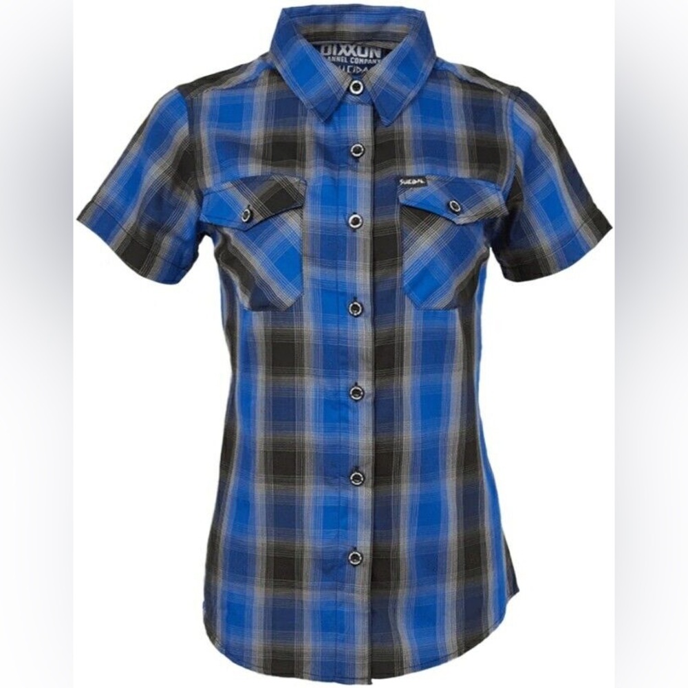 DIXXON Flannel Co. “Suicidal Tendencies” Bamboo Short Sleeved Button Down